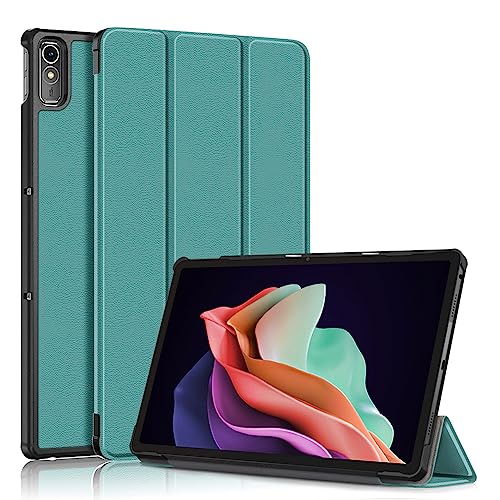 YIIWAY Kompatibel mit Lenovo Tab P11 Gen 2 (11.5") Hülle, Grün Dünn Tablet Handyhülle Schutzhülle Case mit Auto Sleep/Wake Funktion und Standfunktion YW55143 von YIIWAY