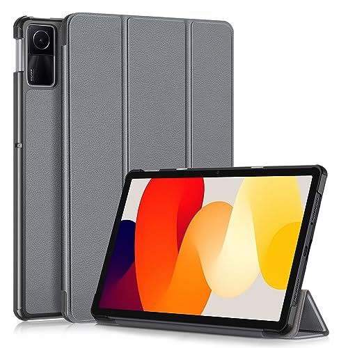 YIIWAY Kompatibel mit Redmi Pad SE (11.0") Hülle, Grau Dünn Tablet Handyhülle Schutzhülle Case mit Auto Sleep/Wake Funktion und Standfunktion YW55394 von YIIWAY