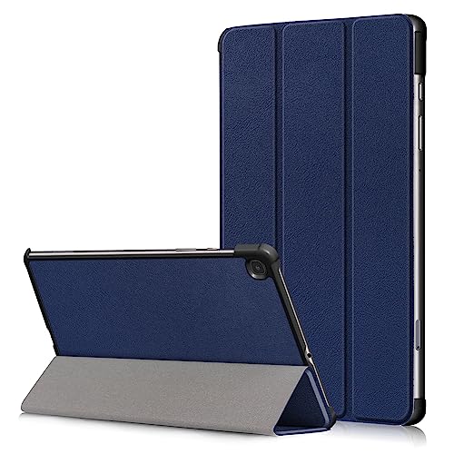 YIIWAY Kompatibel mit Samsung Galaxy Tab S6 Lite (10.4", 2022/2020) Hülle, Blau Dünn Tablet Handyhülle Schutzhülle Case mit Standfunktion YW55094 von YIIWAY