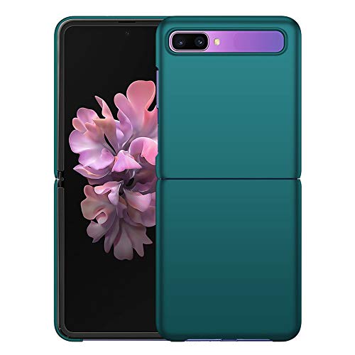 YIIWAY Samsung Galaxy Z Flip Hülle, Grün Sehr Dünn Schutz Hülle Handyhülle Harte Schutzhülle Case für Samsung Galaxy Z Flip 5G YW41270 von YIIWAY