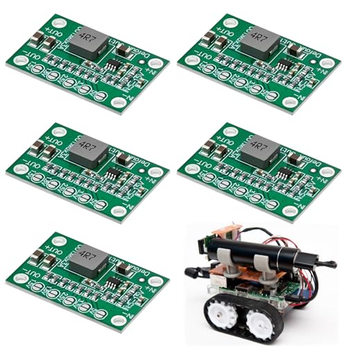 DC-DC Step Down Converter, 5 Stück 5V-15V bis 1.25V/1.5V/1.8V/2.5V/3.3V/5V Spannungswandler, einen Ausgangsstrom von 3A spannungsregler, Buck Converter Anwendbar auf 3D-Drucker, Uhr, Gasherd DC-DC Step Down Converter, 5 Stück 5V-15V bis 1.25V/1.5V/1.8V/2.5V/3.3V/5V Spannungswandler, einen Ausgangsstrom von 3A spannungsregler, Buck Converter Anwendbar auf 3D-Drucker, Uhr, Gasherd von YIIWONI