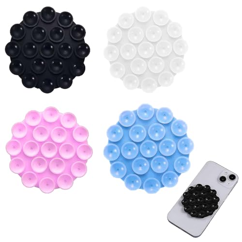YIIWONI 4er Pack Silikon-Saugnäpfe für Alle Handy-Modelle,Handy,Freihändig Sticky Handyhülle für Selfies & Videos,Saugnäpfe aus Silikon für alle Telefonmodelle YIIWONI 4er Pack Silikon-Saugnäpfe für Alle Handy-Modelle,Handy,Freihändig Sticky Handyhülle für Selfies & Videos,Saugnäpfe aus Silikon für alle Telefonmodelle von YIIWONI