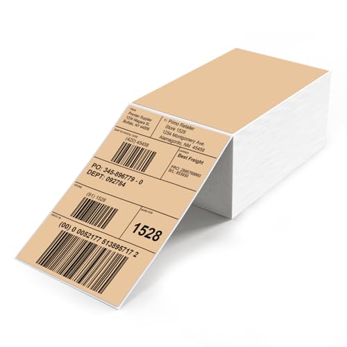 YIKIADA Khaki Versandetiketten 4 X 6 Zoll Vinyl Selbstklebend Thermo Aufkleber Wasserdicht Perforierte Thermo Direkt Etiketten für Büro Lager Haus 500 Stück YIKIADA Khaki Versandetiketten 4 X 6 Zoll Vinyl Selbstklebend Thermo Aufkleber Wasserdicht Perforierte Thermo Direkt Etiketten für Büro Lager Haus 500 Stück von YIKIADA