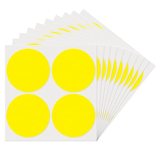 Gelb Runde 100 mm Punkte aufkleber Selbstklebende Markierungspunkte Wasserdicht Klebepunkte Aufkleber Kleine Farbkodierung Etiketten 40 Stück Gelb Runde 100 mm Punkte aufkleber Selbstklebende Markierungspunkte Wasserdicht Klebepunkte Aufkleber Kleine Farbkodierung Etiketten 40 Stück von YIKIADA