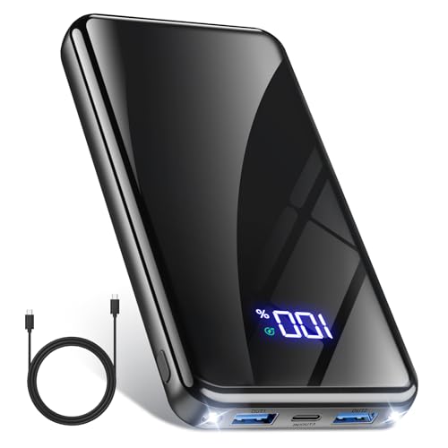 Power Bank,26800mAh Powerbank Schnellladefunktion 22,5W USB-C PD3.0 & QC4.0 Tragbarer Externer HandyAkkus mit LED Display &Taschenlampe,Kompatibel mit iPhone 16 15 14 Pro/Max Samsung S25/S24/Tablet Power Bank,26800mAh Powerbank Schnellladefunktion 22,5W USB-C PD3.0 & QC4.0 Tragbarer Externer HandyAkkus mit LED Display &Taschenlampe,Kompatibel mit iPhone 16 15 14 Pro/Max Samsung S25/S24/Tablet von YILANS