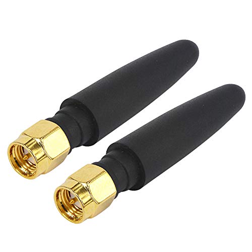 YILAINDUO GSM 868MHz Antenne SMA Gummi Antennenmodul 3dbi Antennengewinn Rundstrahlantenne Mini Antennenpackung à 2 Stück YILAINDUO GSM 868MHz Antenne SMA Gummi Antennenmodul 3dbi Antennengewinn Rundstrahlantenne Mini Antennenpackung à 2 Stück von YILIANDUO