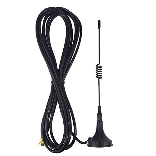 YILIANDUO 433 MHz Antenne 3dbi SMA Stecker mit Magnetic Base 3M RG174 Kabel für Wireless Homematic CCU3 CCU2 CC1101 Ham Radio MEHRWEG von YILIANDUO