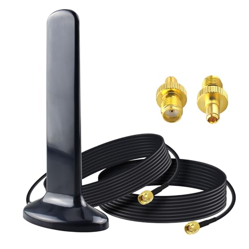 YILIANDUO 5G WiFi Antenne 4G Signalverstärker 10dBi SMA WLAN Antenne Magnetfuß mit Dual RG174 Koaxialkabel + SMA TS9 Adapters für 2G 3G 4G LTE-Router-Gateway Mobilfunkkamera WiFi Router Wirelees YILIANDUO 5G WiFi Antenne 4G Signalverstärker 10dBi SMA WLAN Antenne Magnetfuß mit Dual RG174 Koaxialkabel + SMA TS9 Adapters für 2G 3G 4G LTE-Router-Gateway Mobilfunkkamera WiFi Router Wirelees von YILIANDUO