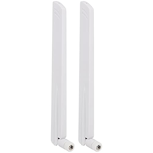 YILIANDUO 5dBi 5G Antenne 600-6000MHz Weiß Omnidirektionale Antenne RP-SMA Stecker für PCIE Netzwerkkarten Router TP-Link Externe Antenne Drahtloser Netzwerkempfang 2er Pack YILIANDUO 5dBi 5G Antenne 600-6000MHz Weiß Omnidirektionale Antenne RP-SMA Stecker für PCIE Netzwerkkarten Router TP-Link Externe Antenne Drahtloser Netzwerkempfang 2er Pack von YILIANDUO