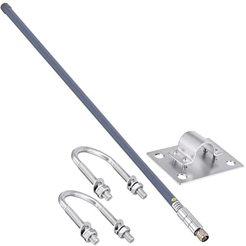 YILIANDUO 868MHz Lora Antenne 5.8dbi Outdoor Fiberglas Lorawan Antenne FRP Antenne mit N-Typ Stecker für RAK HNT Helium Hotspot Lorawan Gateway Bobcat Geräte von YILIANDUO