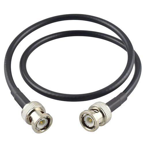 YILIANDUO SDI Kabel BNC Stecker auf Stecker 50 Ohm HD SDI Antennenkabel 50CM für 4K HD SDI 3G SDI 6G SDI Videokamera Monitor Recorder Konverter Broadcast Router Audio Gateway Hub 2er Pack von YILIANDUO