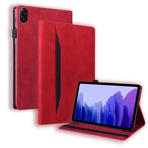 YIMASE Hülle für Honor Pad X9 Hülle 11,5 Zoll 2023 veröffentlicht, Honor Pad X9 Tablet Hülle mit Standfunktion.Honor Pad X8 Pro Hülle ist stoßfest.Honor Pad X8 Pro Tablet Hülle mit Kartenhalter Rot von YIMASE