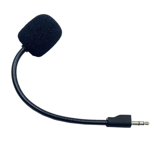 Replacement Mic Mikrofon Kompatibel mit Logitech G Pro/G PRO X 7.1 Gaming-Headset Rauschunterdrückung Flexibel Noise Cancelling Mikrofon mit Schaumstoffabdeckung Winddicht von YIMIKEDAYA