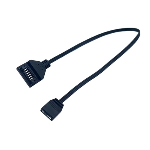 YIMIKEDAYA 6 Pin RGB Sync Adapter Kabel für 2x8Pin Konverterkabel 5V 3Pin ARGB kompatibel mit Lian Li Strimer Plus V2 (8 Pin) von YIMIKEDAYA