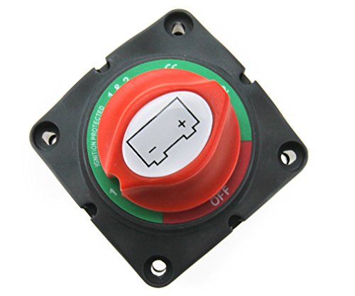 12V/24V Batteriehauptschalter Batterie Trennschalter Aufbauschalter Umschalter von YINETTECH