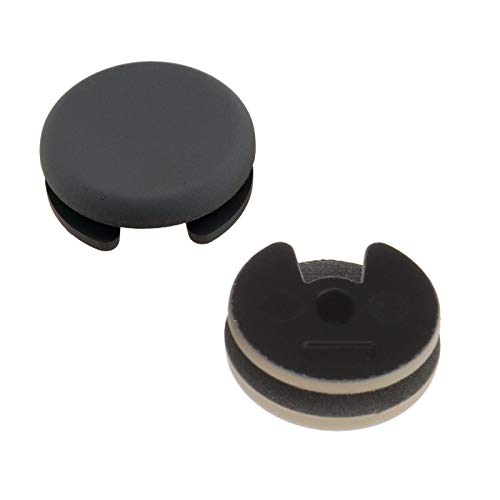 Joystick-Taste Kappen Schiebepad Knopf Analog-Controller Thumbstick Kappen, Ersatzteile kompatibel mit 3DS XL/LL, Grau Joystick-Taste Kappen Schiebepad Knopf Analog-Controller Thumbstick Kappen, Ersatzteile kompatibel mit 3DS XL/LL, Grau von YINETTECH