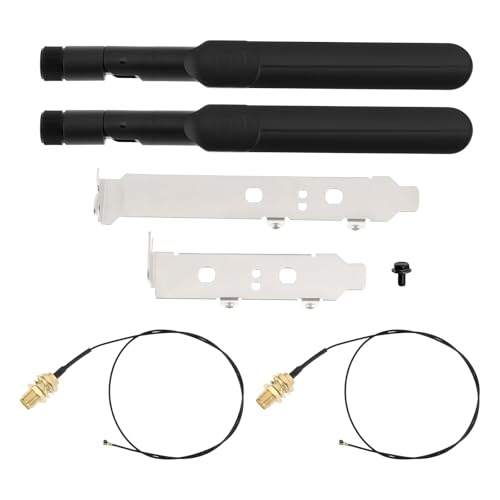 YINETTECH 1 Set Dual Band WiFi Antenne 8dBi RP-SMA Stecker 2,4 Ghz 5,8 Ghz U.FL IPEX MHF4 Zu RP SMA Buchse YINETTECH 1 Set Dual Band WiFi Antenne 8dBi RP-SMA Stecker 2,4 Ghz 5,8 Ghz U.FL IPEX MHF4 Zu RP SMA Buchse von YINETTECH