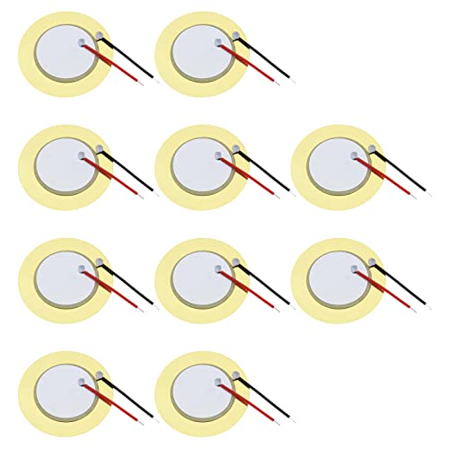 YINETTECH 10 STÜCKE 35 Mm Piezo-Scheiben Akustischer Tonabnehmer mit Drähten Wandler Mikrofon Trigger Summer Trommel Gitarre Piezo-Elemente für Akustische Instrumente YINETTECH 10 STÜCKE 35 Mm Piezo-Scheiben Akustischer Tonabnehmer mit Drähten Wandler Mikrofon Trigger Summer Trommel Gitarre Piezo-Elemente für Akustische Instrumente von YINETTECH