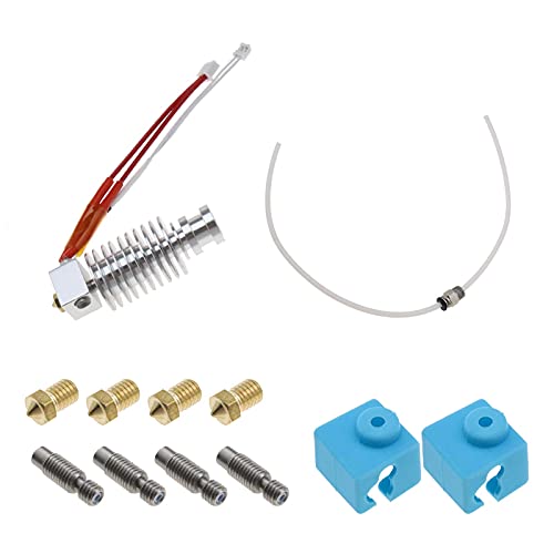 YINETTECH 11 Teilige 12V 40W J-Head Hotend Extruder Kit Kompatibel mit E3D-V5 Anycubic Mega I3 / I3-X von YINETTECH