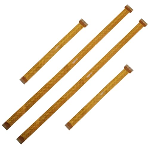 YINETTECH 4 Stück Kamera-Flachbandkabel kompatibel mit Raspberry Pi 5 kompatibel mit Zero W kompatibel mit Zero WH (2 x 15 cm / 2 x 30 cm) von YINETTECH