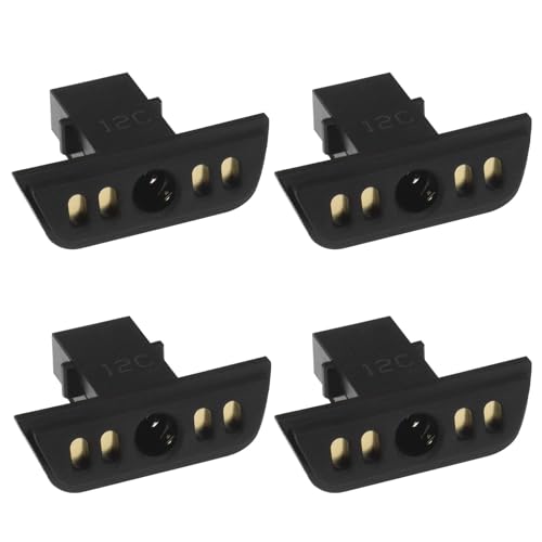 YINETTECH 4 Stücke 3,5mm Kopfhörer Audio Jack Port Kopfhörer Jack Buchse Ersatz Kopfhörer Jack Port Stecker Kompatibel mit PS5 Spiel Konsole von YINETTECH