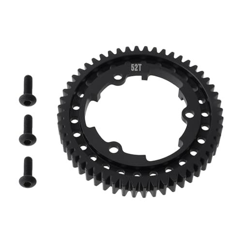 YINETTECH 52T M1 Stirnradgetriebe aus gehärtetem Stahl, kompatibel mit TRAXXA-S XRT/X-MAXX 1/5 RC Auto YINETTECH 52T M1 Stirnradgetriebe aus gehärtetem Stahl, kompatibel mit TRAXXA-S XRT/X-MAXX 1/5 RC Auto von YINETTECH