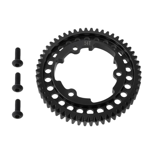 YINETTECH 54T M1 Stirnradgetriebe aus gehärtetem Stahl, kompatibel mit TRAXXA-S XRT/X-MAXX 1/5 RC Auto YINETTECH 54T M1 Stirnradgetriebe aus gehärtetem Stahl, kompatibel mit TRAXXA-S XRT/X-MAXX 1/5 RC Auto von YINETTECH