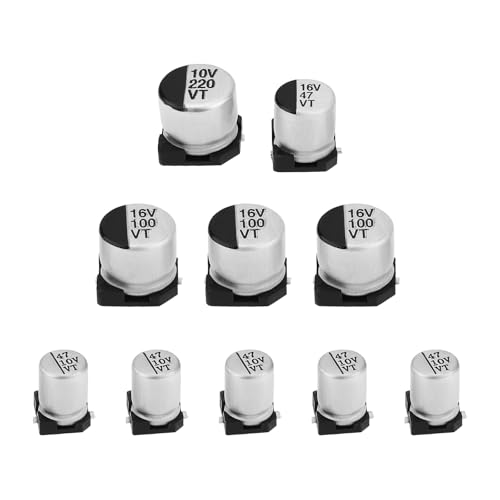 YINETTECH Reparatur-Kondensatorkondensator-Set 220 uf 10 V 47 uf 16 V 100 uf 16 V 7 uf 10 V Kompatibel mit Nintendo Kompatibel mit Gamecube Optischer DVD-Laufwerk-Platine YINETTECH Reparatur-Kondensatorkondensator-Set 220 uf 10 V 47 uf 16 V 100 uf 16 V 7 uf 10 V Kompatibel mit Nintendo Kompatibel mit Gamecube Optischer DVD-Laufwerk-Platine von YINETTECH