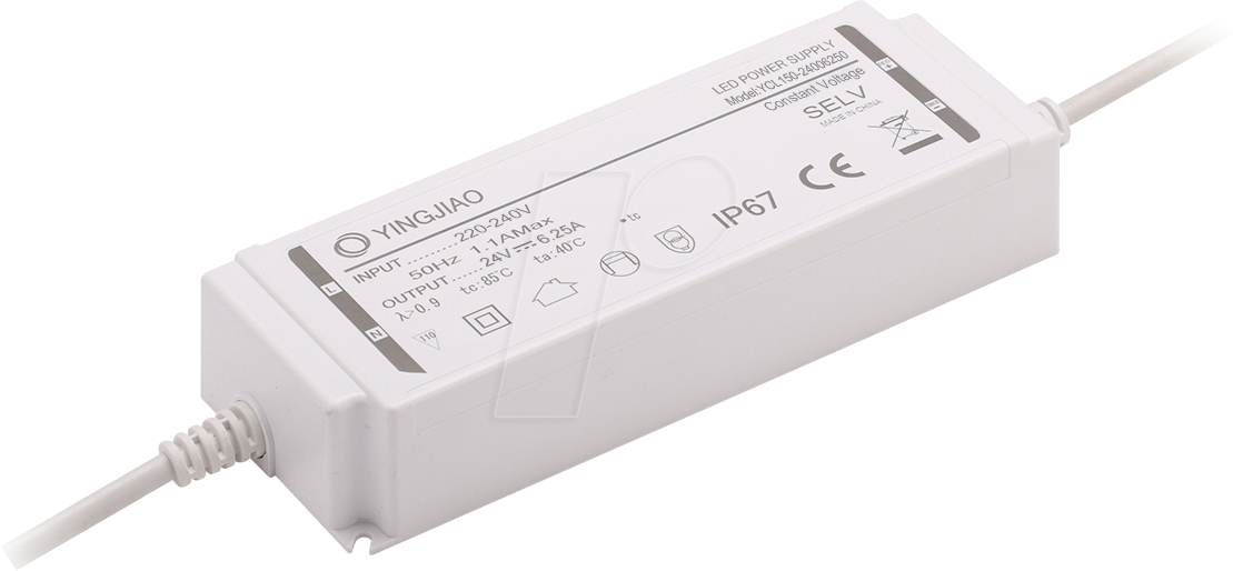 YCL150-12012500 - LED-Netzteil, 150 W, 12 V, 12,5 A, CV YCL150-12012500 - LED-Netzteil, 150 W, 12 V, 12,5 A, CV von YINGJIAO