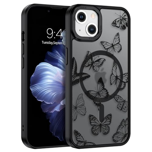 YINLAI Hülle für iPhone 14 Plus 6.7",Schwarz von YINLAI