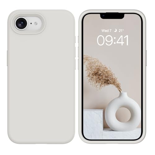 YINLAI für iPhone 16e Hülle Silikon,Handyhülle,Slim iPhone 16e Case Cover Liquid Silikon Gel Matte Kratzfest Schutzhülle für iPhone 16e 6,1 Zoll,Beige Crème YINLAI für iPhone 16e Hülle Silikon,Handyhülle,Slim iPhone 16e Case Cover Liquid Silikon Gel Matte Kratzfest Schutzhülle für iPhone 16e 6,1 Zoll,Beige Crème von YINLAI