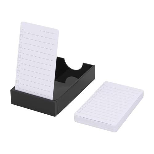 YINSHCO Tages-To-Do-Listenplaner mit Checklistenkarten, Acryl-Tages-ToDo-Kartenständer, verbesserte Produktivitätsplaner, Notizbuch für Aufgaben, Zielsetzung, Arbeit, Bürozubehör YINSHCO Tages-To-Do-Listenplaner mit Checklistenkarten, Acryl-Tages-ToDo-Kartenständer, verbesserte Produktivitätsplaner, Notizbuch für Aufgaben, Zielsetzung, Arbeit, Bürozubehör von YINSHCO