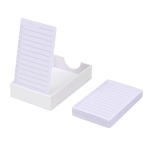 YINSHCO Tages-To-Do-Listenplaner mit Checklistenkarten, Acryl-Tages-ToDo-Kartenständer, verbesserte Produktivitätsplaner, Notizbuch für Aufgaben, Zielsetzung, Arbeit, Bürozubehör YINSHCO Tages-To-Do-Listenplaner mit Checklistenkarten, Acryl-Tages-ToDo-Kartenständer, verbesserte Produktivitätsplaner, Notizbuch für Aufgaben, Zielsetzung, Arbeit, Bürozubehör von YINSHCO