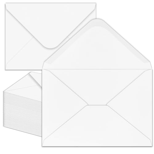 Briefumschläge A4, Weiß, für Einladungen, bedruckbar, selbstklebend, für Hochzeiten, Einladungen, Fotos, Postkarten, Grußkarten, Mailing, 50 Stück Briefumschläge A4, Weiß, für Einladungen, bedruckbar, selbstklebend, für Hochzeiten, Einladungen, Fotos, Postkarten, Grußkarten, Mailing, 50 Stück von YINUOYOUJIA