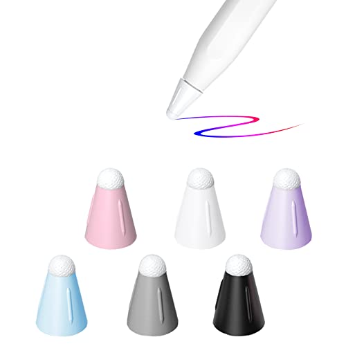 YINVA Schutzhülle für Apple Pencil Tip, geräuschreduzierende Silikonspitze, Zubehör für Apple Pencil 2. Generation Spitzen und 1. Generation geeigneter papierähnlicher Displayschutz (6 Stück, 6 YINVA Schutzhülle für Apple Pencil Tip, geräuschreduzierende Silikonspitze, Zubehör für Apple Pencil 2. Generation Spitzen und 1. Generation geeigneter papierähnlicher Displayschutz (6 Stück, 6 von YINVA