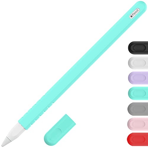 YINVA Schutzhülle kompatibel mit Apple Pencil Pro / 2. Generation, griffige Hülle, Zubehör, kompatibel mit iPad Pencil 2 Gen mit Federkappe, Grün YINVA Schutzhülle kompatibel mit Apple Pencil Pro / 2. Generation, griffige Hülle, Zubehör, kompatibel mit iPad Pencil 2 Gen mit Federkappe, Grün von YINVA
