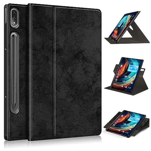 Schutzhülle Kompatibel mit Lenovo Tab P12 Pro 12,6 Zoll, stoßfester Smart-Tablet-Schutzhülle, 360°-Ständer mit mehreren Betrachtungswinkeln, Hart-PC-Rückschale mit automatischem Wake-Sleep-Modus Hülle von YIPCFXDJ