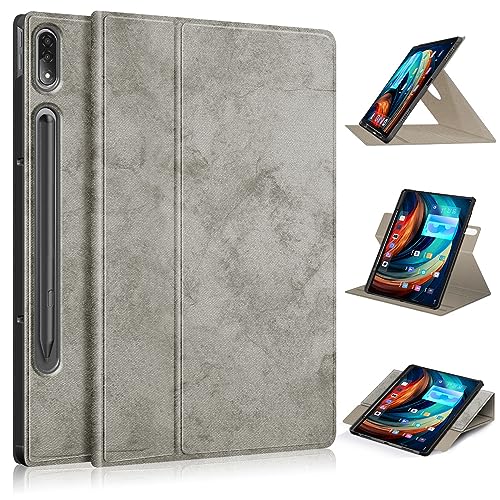 Schutzhülle Kompatibel mit Lenovo Tab P12 Pro 12,6 Zoll, stoßfester Smart-Tablet-Schutzhülle, 360°-Ständer mit mehreren Betrachtungswinkeln, Hart-PC-Rückschale mit automatischem Wake-Sleep-Modus Hülle von YIPCFXDJ