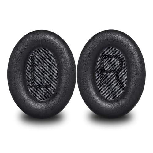 YISH Ersatz-Ohrpolster für Bose QuietComfort 35:Protein Leather Kopfhörer Mit Memory Schaum | Ersatzpolster für Bose QC35, QC35 II, Ae2, Ae2i, Ae2w | Ohrpolster mit 56 MM Durchmesser YISH Ersatz-Ohrpolster für Bose QuietComfort 35:Protein Leather Kopfhörer Mit Memory Schaum | Ersatzpolster für Bose QC35, QC35 II, Ae2, Ae2i, Ae2w | Ohrpolster mit 56 MM Durchmesser von YISH