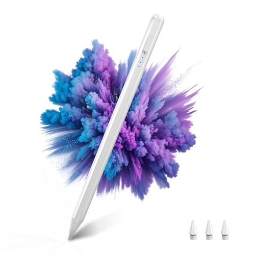 YISH Stylus Stift für iPad 2018-2025: Pencil 2. Generation mit Magnetische Befestigung, Palm Rejection und Neigungserkennung – Kompatibel mit iPad 6‑11, Pro M4/11/12.9"/13″, Air 3/4/5/M2/M3, Mini 5/6 YISH Stylus Stift für iPad 2018-2025: Pencil 2. Generation mit Magnetische Befestigung, Palm Rejection und Neigungserkennung – Kompatibel mit iPad 6‑11, Pro M4/11/12.9"/13″, Air 3/4/5/M2/M3, Mini 5/6 von YISH