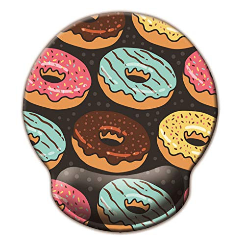 Rutschfeste Handgelenkauflage aus Memory-Schaum für Büro, Computer, Laptop und Mac – langlebig, bequem und leicht für einfaches Tippen und Schmerzlinderung, ergonomische Unterstützung (bunter Donut) Rutschfeste Handgelenkauflage aus Memory-Schaum für Büro, Computer, Laptop und Mac – langlebig, bequem und leicht für einfaches Tippen und Schmerzlinderung, ergonomische Unterstützung (bunter Donut) von YITANHY