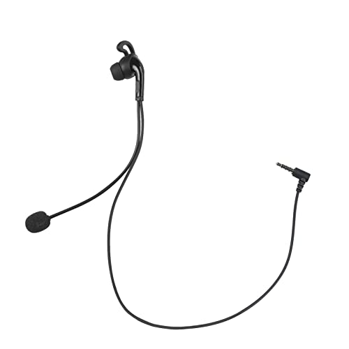 YIWENG EJEAS Schiedsrichter-Headset, In-Ear-Kopfhörer mit Mikrofon-Ersatz für V6 Pro/ V6C/ V4 Plus/ V4C Plus/FBIM Intercom von YIWENG