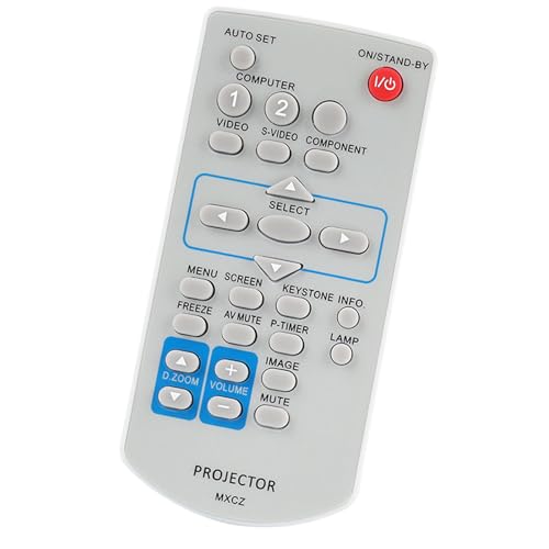 ABS-Fernbedienung kompatibel mit PLCXR251 PLCXR301 PLCXU106 PLCXU106K PLCXU300 PLCXU300A Projektoren für Zuverlässigkeit ABS-Fernbedienung kompatibel mit PLCXR251 PLCXR301 PLCXU106 PLCXU106K PLCXU300 PLCXU300A Projektoren für Zuverlässigkeit von YIZITU