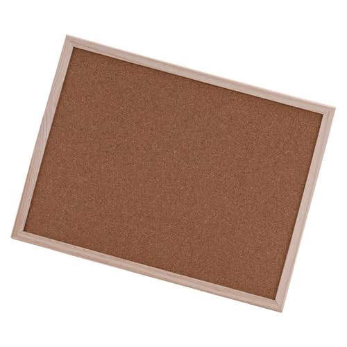 Pinnwand aus Kork mit Holzrahmen, dekorative Pinnwand zum Aufhängen, für Büro, Zuhause, Fotowand Pinnwand aus Kork mit Holzrahmen, dekorative Pinnwand zum Aufhängen, für Büro, Zuhause, Fotowand von YIZITU