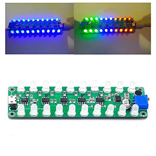 Stereo Musik LED Licht Ebene Verstärker VU Meter Für Auto Player Licht Atmosphäre Lampen Led Licht Verstärker Stereo Musik LED Licht Ebene Verstärker VU Meter Für Auto Player Licht Atmosphäre Lampen Led Licht Verstärker von YIZITU