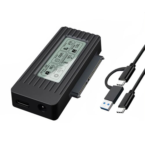 USB 3.1 Externes Laufwerkgehäuse HDDs Festplattengehäuse HDDs Reader für 2,5 Zoll HDDs LED Display USB Festplattengehäuse von YIZITU