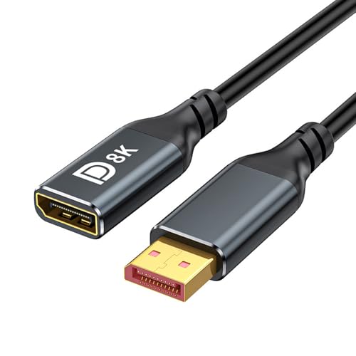 YIZITU 8K DisplayPort auf DisplayPort Kabel Bidirektional DisplayPort auf DisplayPort Kabel 8K DisplayPort für Laptops Monitore YIZITU 8K DisplayPort auf DisplayPort Kabel Bidirektional DisplayPort auf DisplayPort Kabel 8K DisplayPort für Laptops Monitore von YIZITU