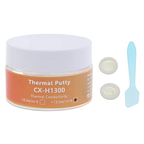 YIZITU CXH1300 Performance Thermal Putty Silikon Wärmeleitpaste 13,5 W für CPU-Kühlkörper Lüfter Kühlung VGA Wärmeleitpaste CPU-Kühlkörper Verbindung von YIZITU