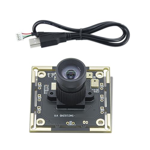 YIZITU IMX335 USB Kameramodul für Laptop 5MP mit Doppelmikrofon USB 2.0 Webcam Board 68/100 Grad Kameramodul von YIZITU