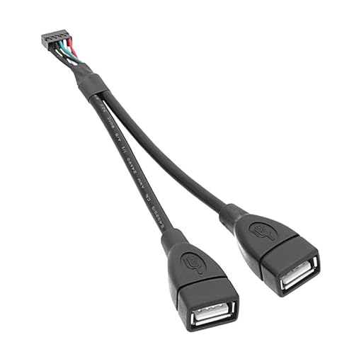 YIZITU Mainboard 9P/10P 2.0 Abstand USB Pin 10pin 2 0 Mm Zweireihig 10P ITx Mainboard 9pin 10Pin Zu USB 2.0 von YIZITU